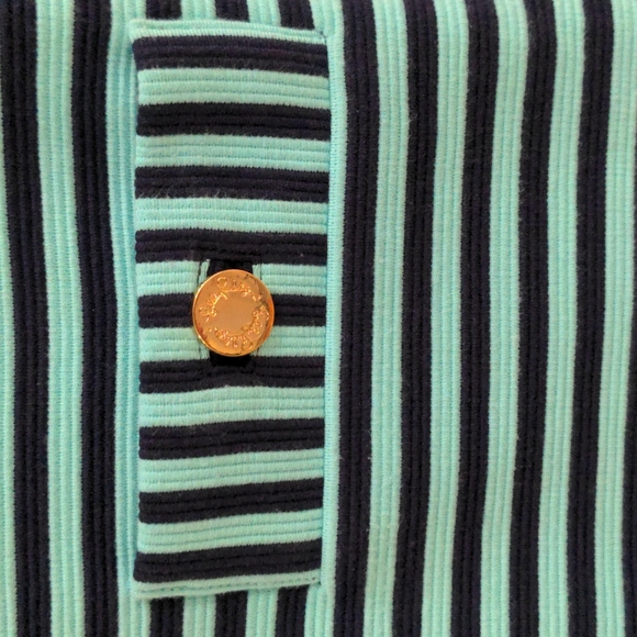 Cute Dress! Lilly Striped 3/4 sleeve dress! Classic! XS - Picture 2 of 8